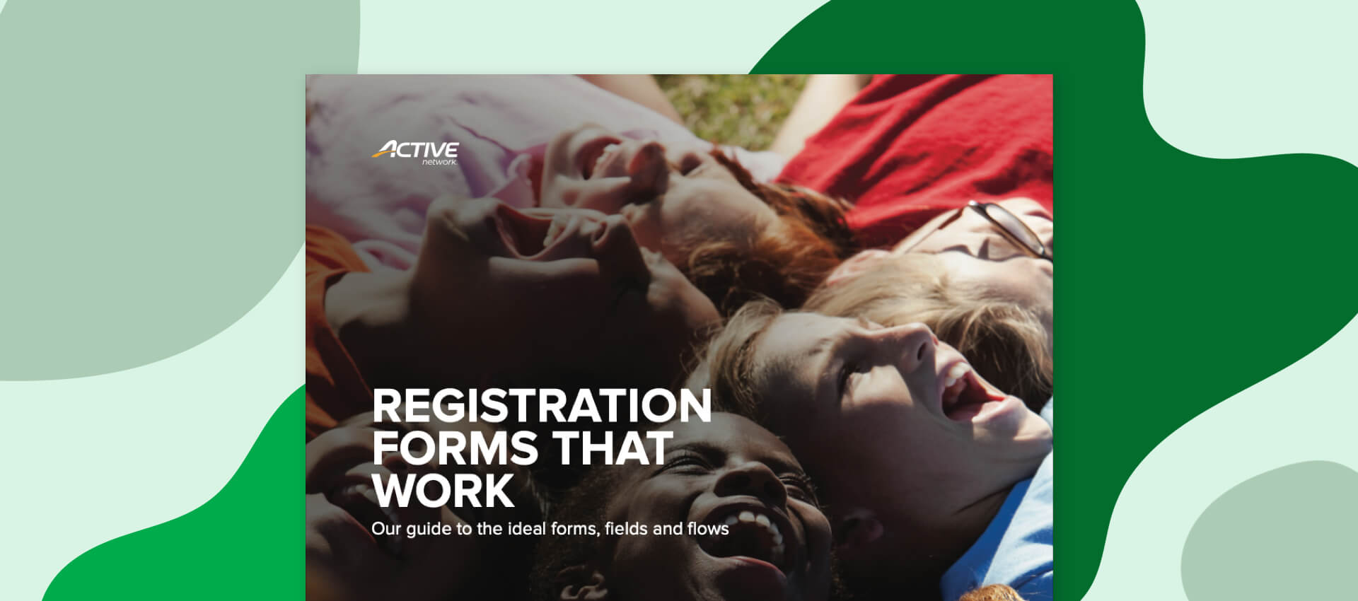 green abstract graphic for the reg checklist download