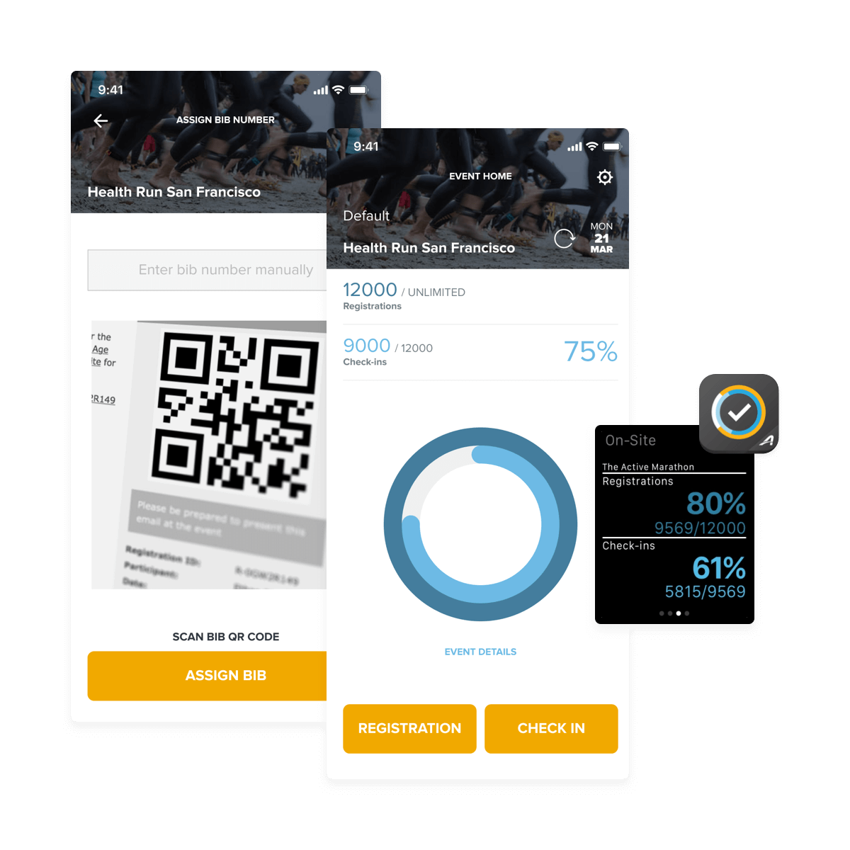 notification alerts via activenet to member announcing closures
